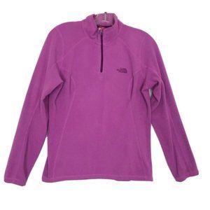 THE NORTH FACE Purple Womens Zip Fleece Jacket